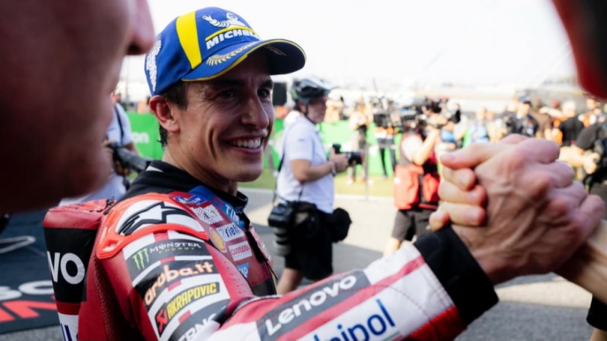 Ban Meletus, Marc Marquez: Saya Merasa Beruntung