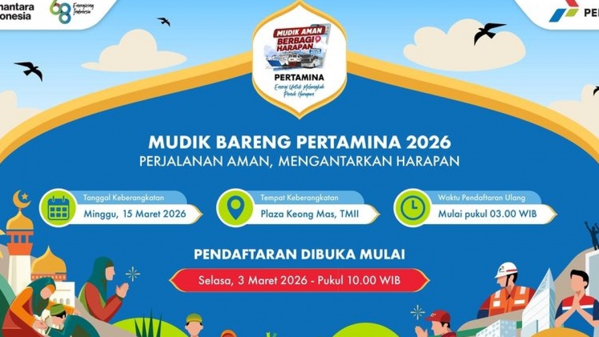 Link Daftar Mudik Pertamina 2026 Lengkap dengan Jadwal dan Rutenya