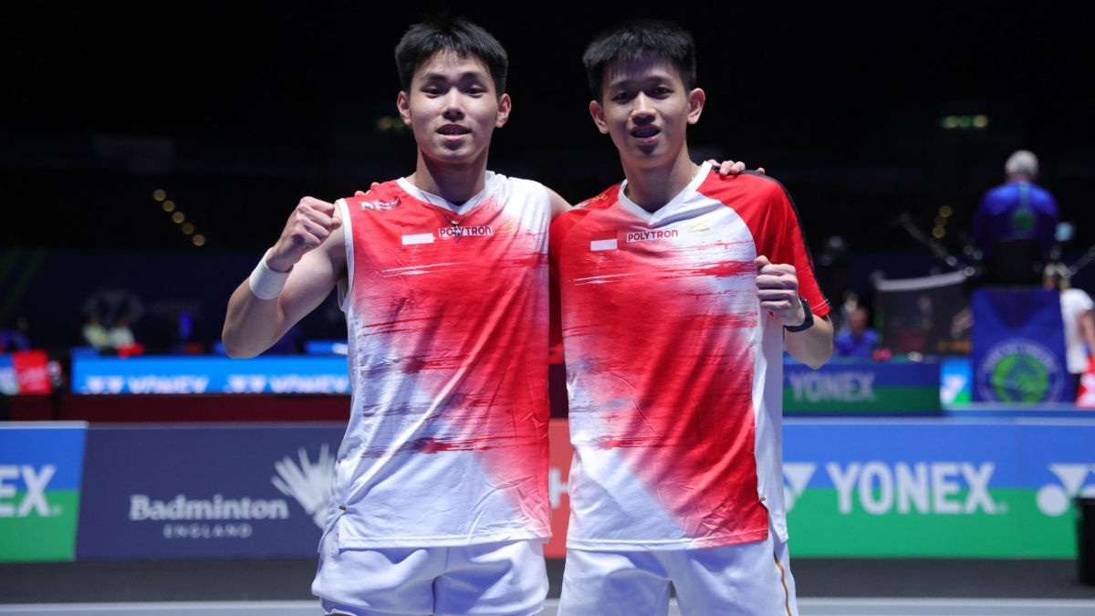 All England 2026: Karpet Abu-abu Bikin Salfok, tapi Raymond/Joaquin Tetap Sikat Ganda Korsel