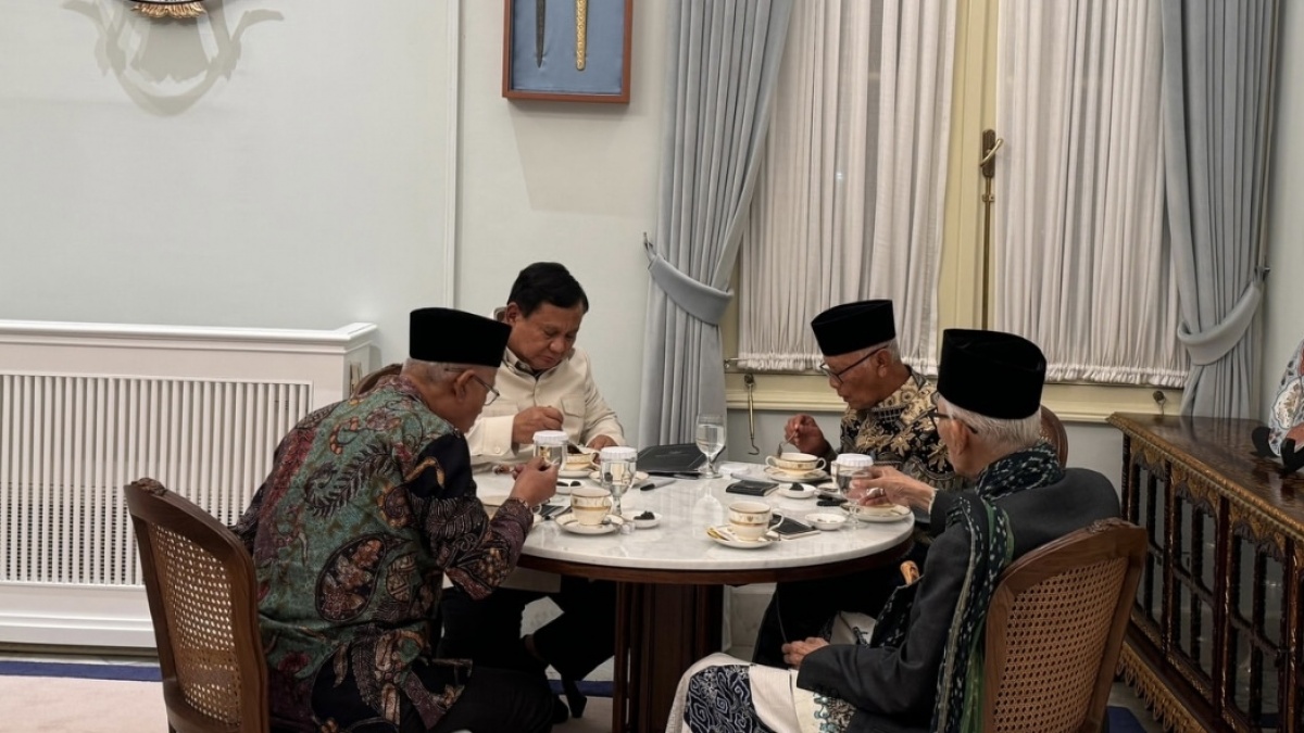 Satu Meja di Istana Merdeka: Prabowo Buka Puasa Bareng Pimpinan NU, Muhammadiyah, dan MUI