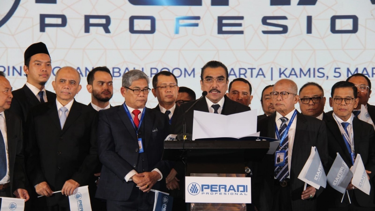 Peradi Profesional Resmi Dideklarasikan, Santuni 1.250 Anak Yatim di Jakarta
