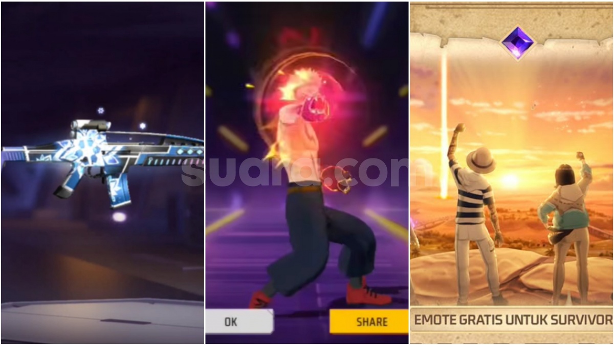 69 Kode Redeem FF Terbaru 5 Maret 2026: Garena Beri Emote dan Skin XM8 Blizzard Gratis