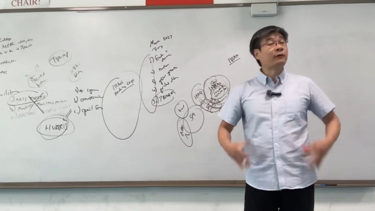 Prediksi 2024 Akurat, Profesor Jiang Xueqin Perkirakan AS dan Arab Saudi Serang Iran 2027