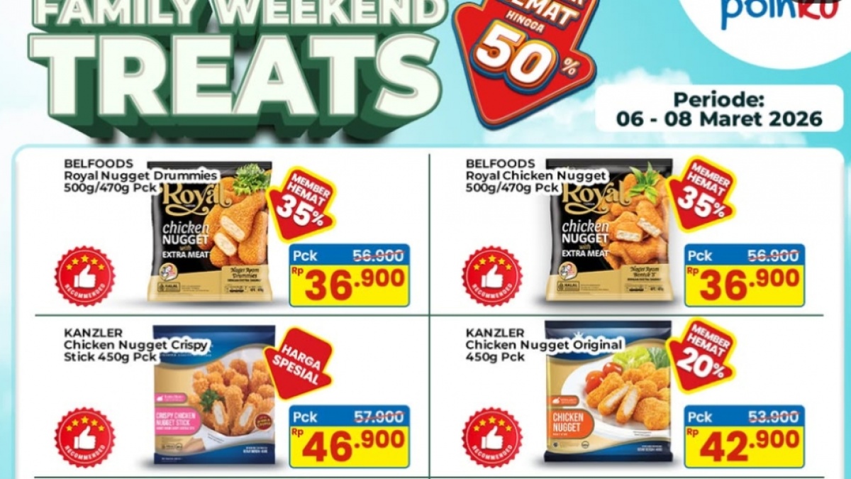 Promo JSM Indomaret 68 Maret 2026, Diskon Kebutuhan Harian Spesial Akhir Pekan