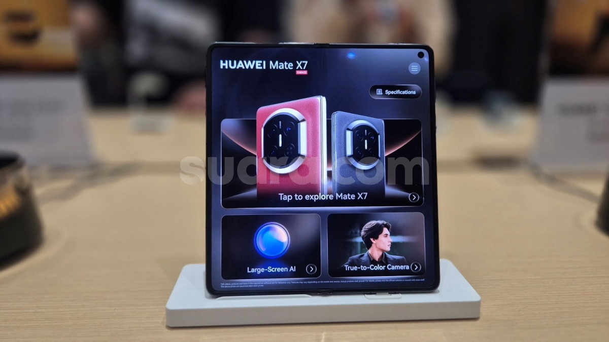 Huawei Mate X7 Resmi di Indonesia, HP Lipat Super Tipis dengan Kamera Canggih, Harga Rp27 Juta