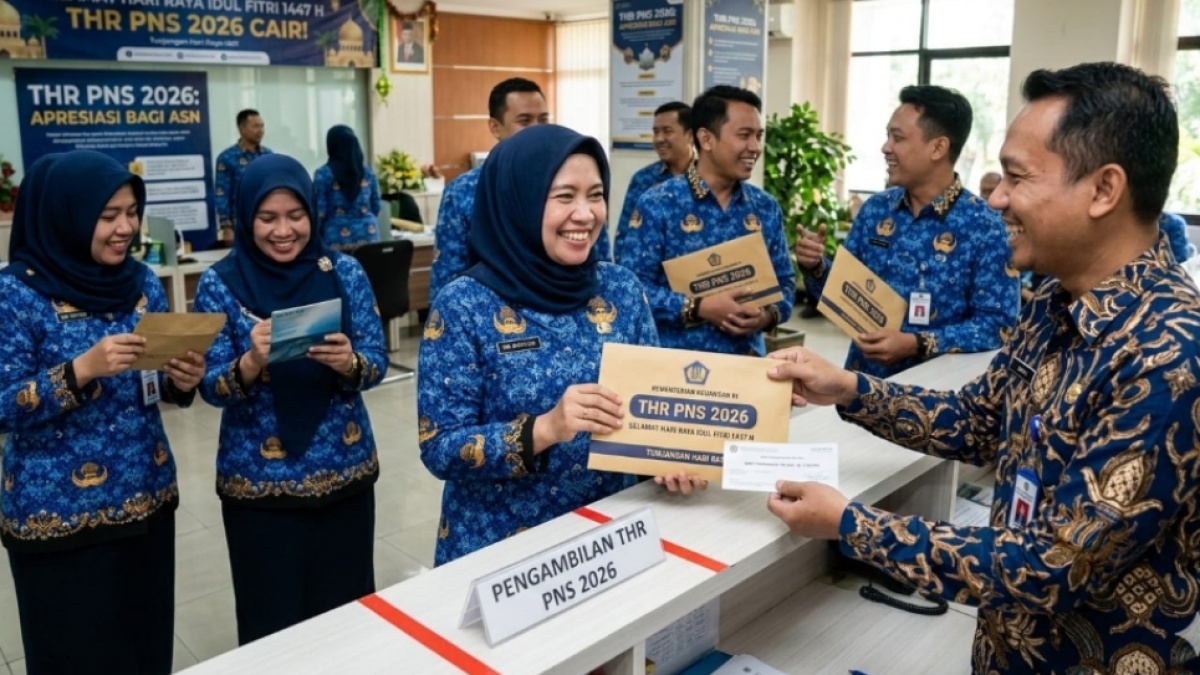 Apakah THR PNS Sudah Cair? Segini Anggaran dari Pemerintah
