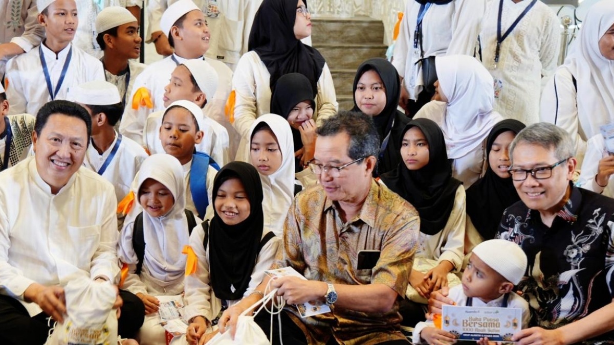 AADI dan ADRO Konsisten 14 Tahun Gelar Program Berbagi Bersama Ribuan Anak Yatim