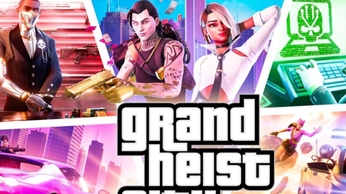 Grand Heist City Segera Hadir ke Fortnite, Gameplay Mirip GTA