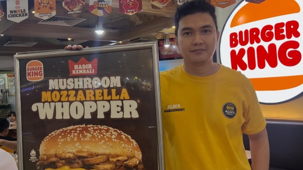 Strategi Marketing Nyeleneh Aldi Taher Jualan Burger, Catut Nama Mahalini hingga Juicy Luicy