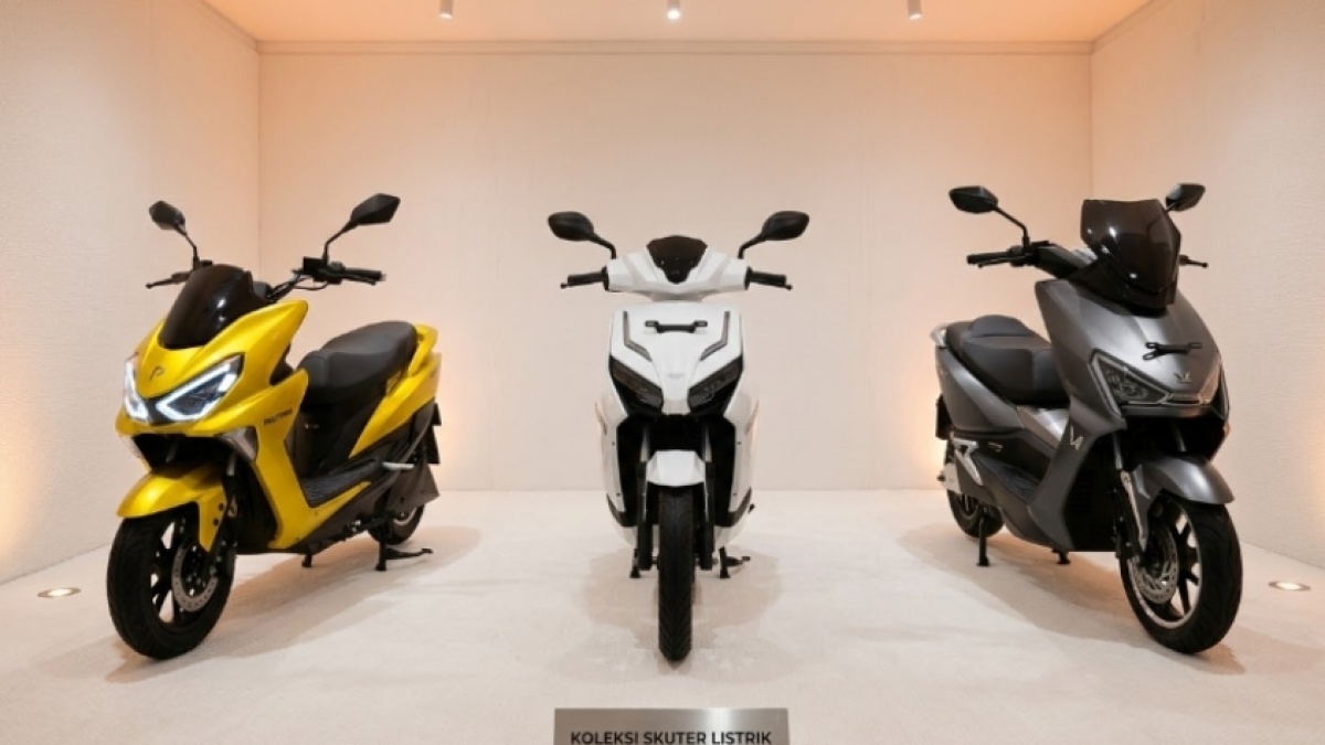13 Motor Listrik Lokal Rasa Internasional, Pilih United, Polytron, atau Gesits?