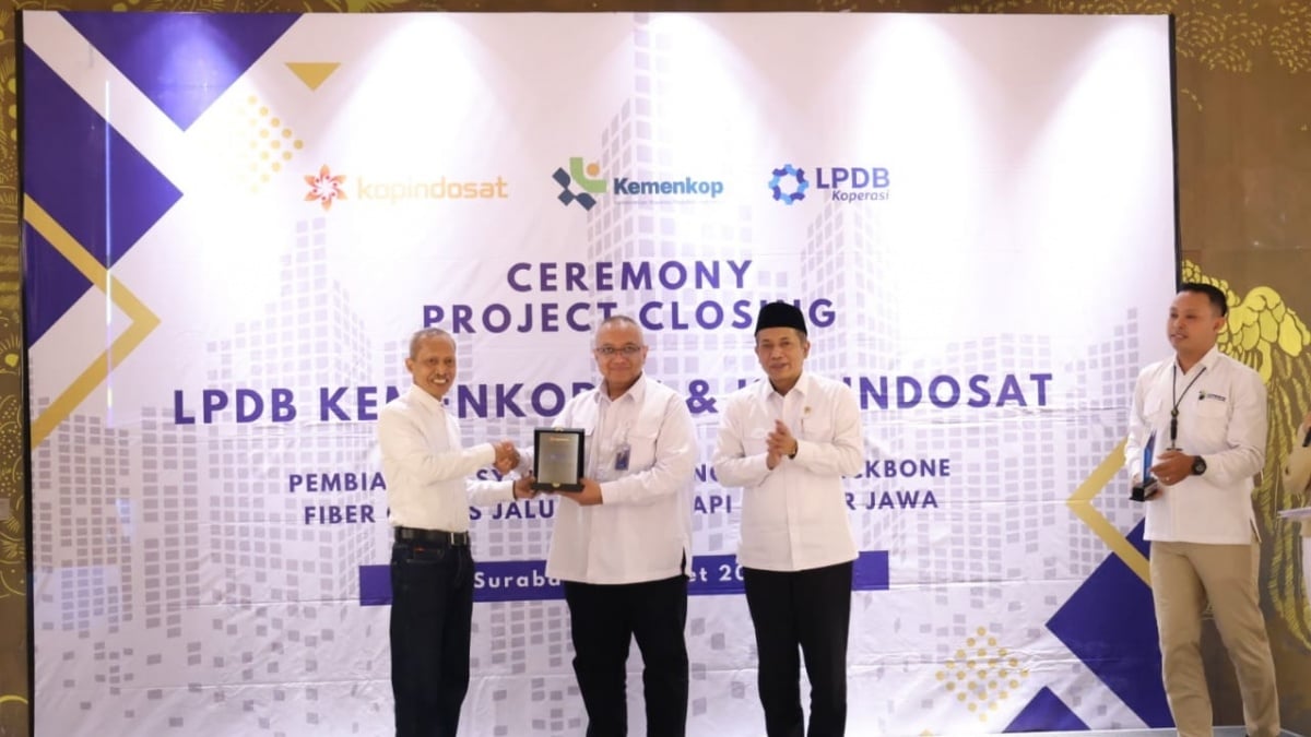 LPDB Kucurkan Rp47 Miliar, Dukung Proyek Fiber Optik Koperasi Pegawai Indosat