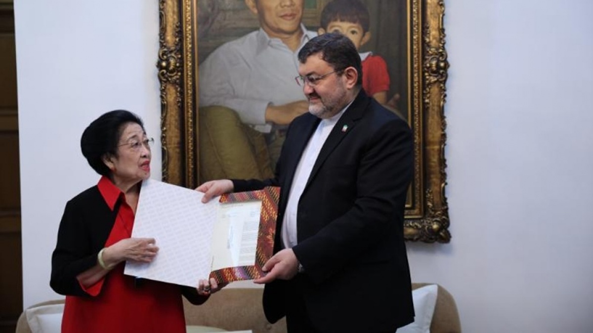 Terima Mohammad Boroujerdi, Megawati Kirim Surat Resmi untuk Pemimpin Tertinggi Iran yang Baru