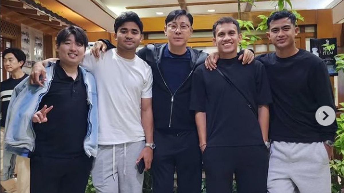 Reuni dengan Pemain-pemain Timnas Indonesia, Shin Tae-yong: Muridku Tercinta
