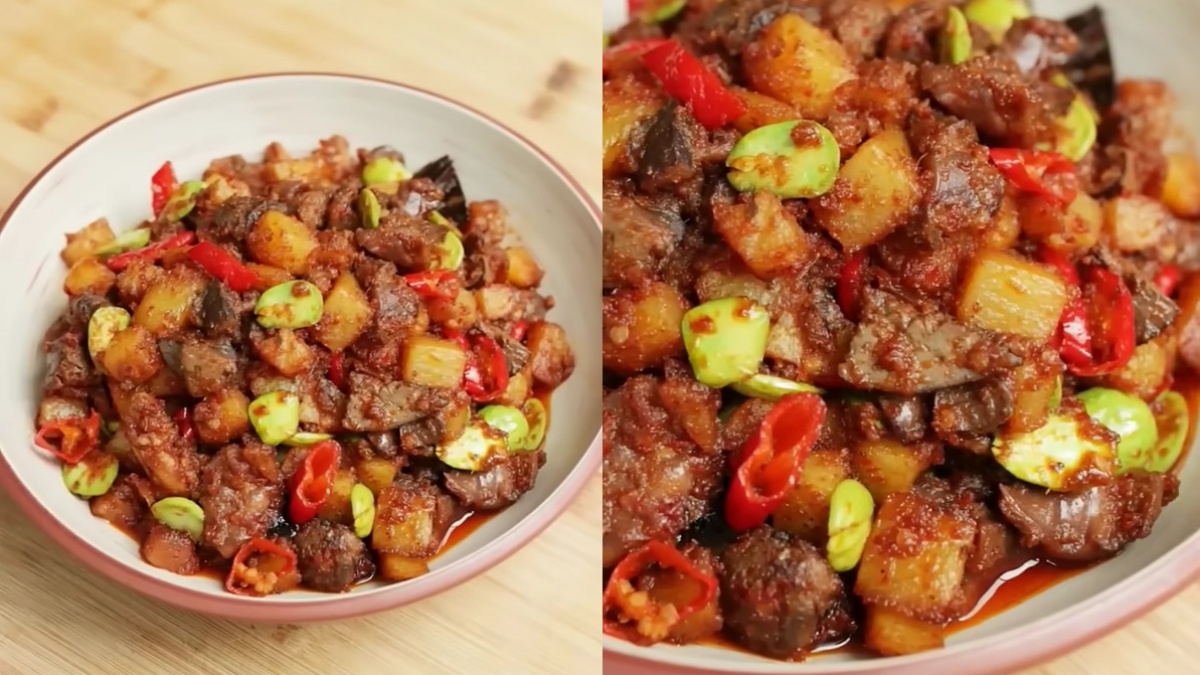 Resep Sambal Goreng Kentang Hati Ampela ala Chef Devina Hermawan, Pendamping Opor Lebaran