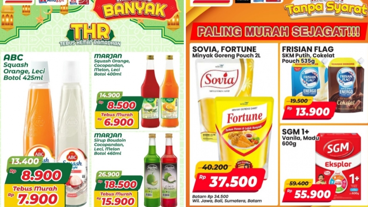 Promo Bulanan Alfamart Terbaru dan Terlengkap, Minyak Goreng Banting Harga!