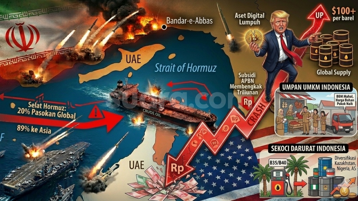 Indonesia Tak Masuk Daftar, Begini Cara Militer Iran Seleksi Kapal yang Boleh Lewati Selat Hormuz