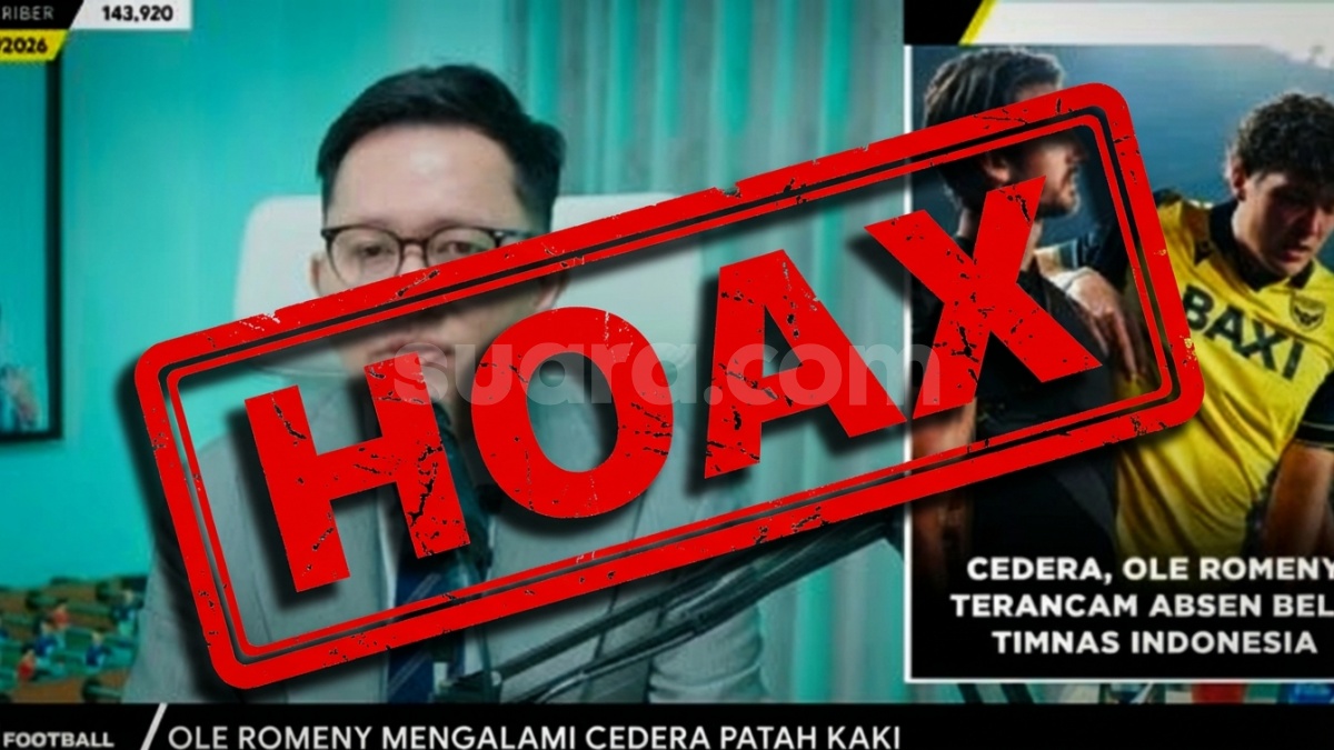 HOAX Kabar Ole Romeny Patah Kaki, Sehat Bugar Siap Bela Timnas Indonesia di FIFA Series 2026