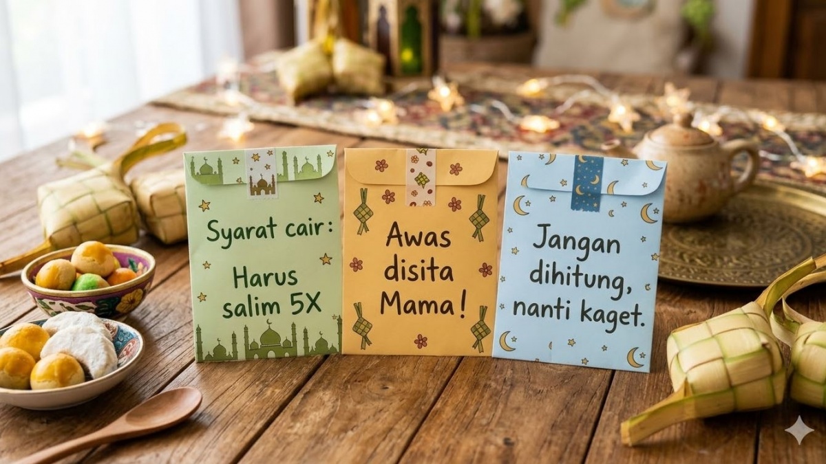 20 Kata-Kata Lucu untuk Amplop THR Lebaran 2026, Receh dan Menghibur
