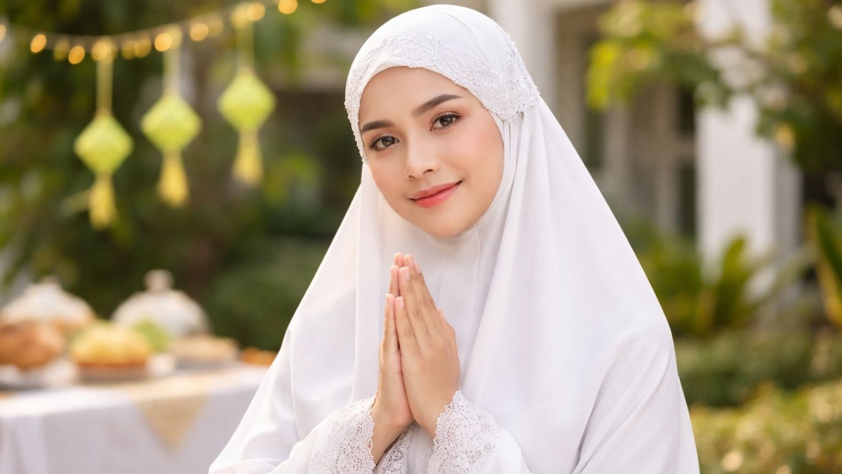 Apakah Boleh Salat Idulfitri Pakai Makeup? Ini Hukumnya Menurut Ulama
