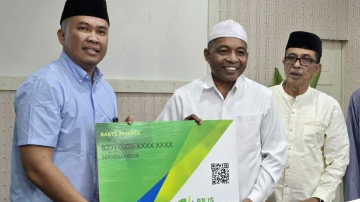 Lewat Kerja Sama DMI, Pengurus Masjid di Maluku Utara Kini Dilindungi BPJS Ketenagakerjaan