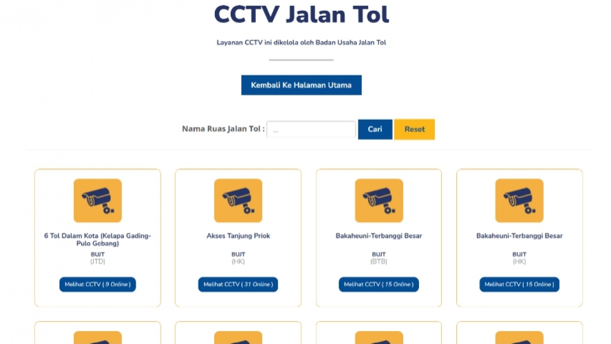 Cara Cek CCTV Jalur Pantura Live, Pantau Arus Mudik Lebaran Secara Real-time