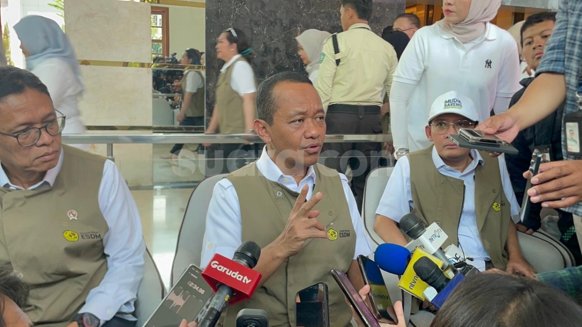 Bahlil: Semua Proyek Energi Digas, dari Panas Bumi hingga Angin