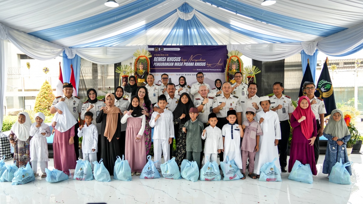 1.506 Narapidana dan Anak Binaan Dapat Remisi Nyepi 2026, 4 Langsung Bebas
