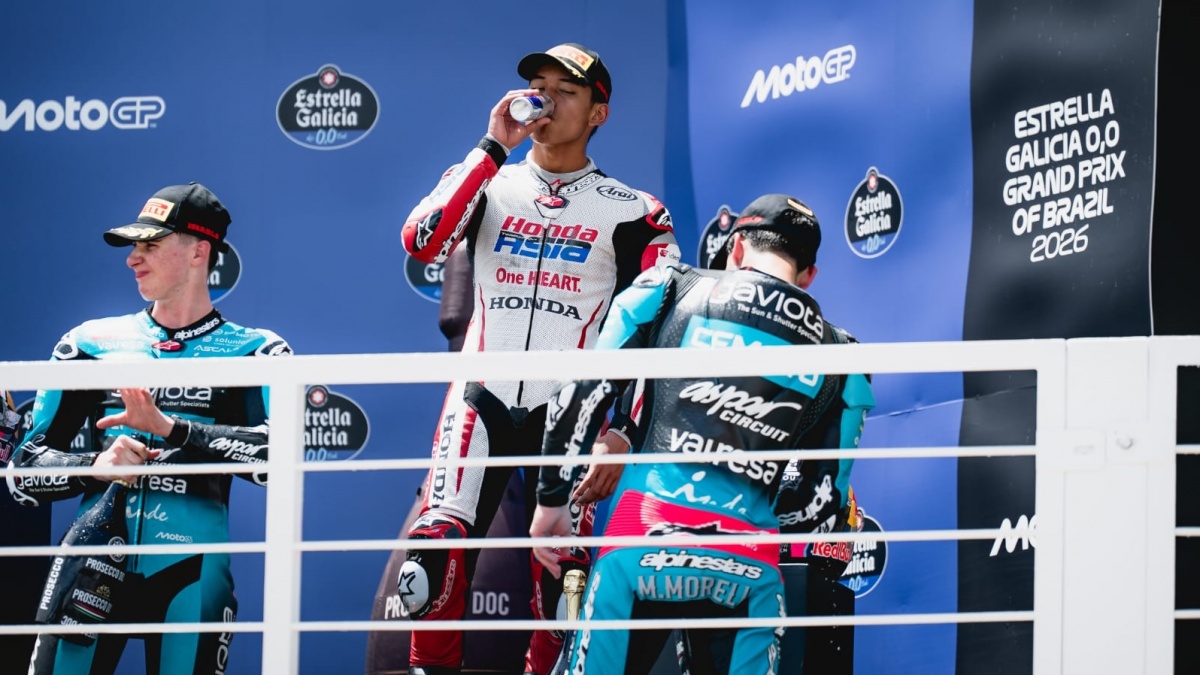 Veda Ega Naik Posisi usai Brian Uriarte Didiskualifikasi dari Moto3 GP Katalunya 2026