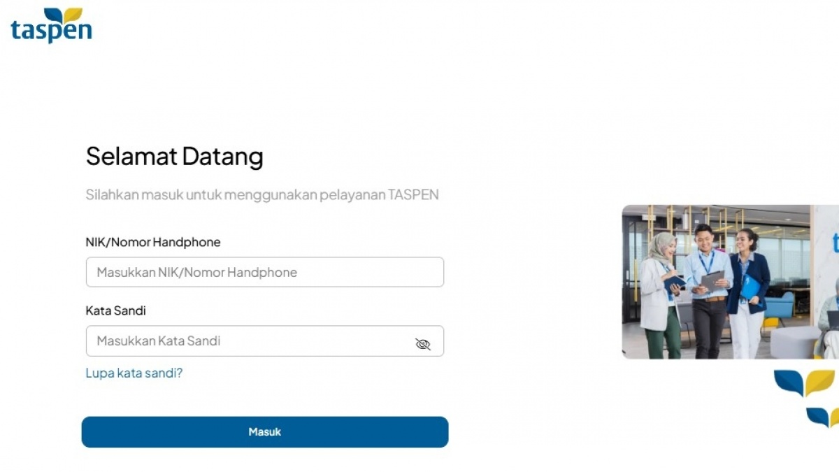 Cara Autentikasi Andal by Taspen, Pensiunan Bisa Verifikasi dari Rumah Tanpa Antre