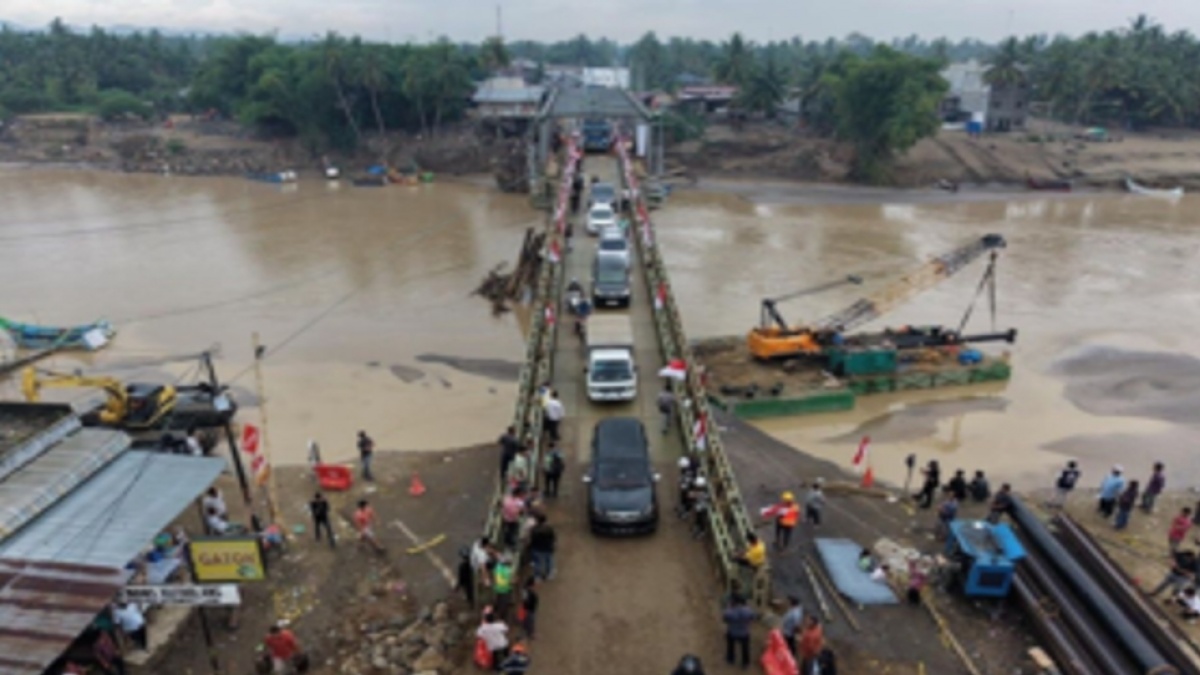 Tiga Jembatan Darurat Percepat Pemulihan Akses di Wilayah Terdampak Bencana