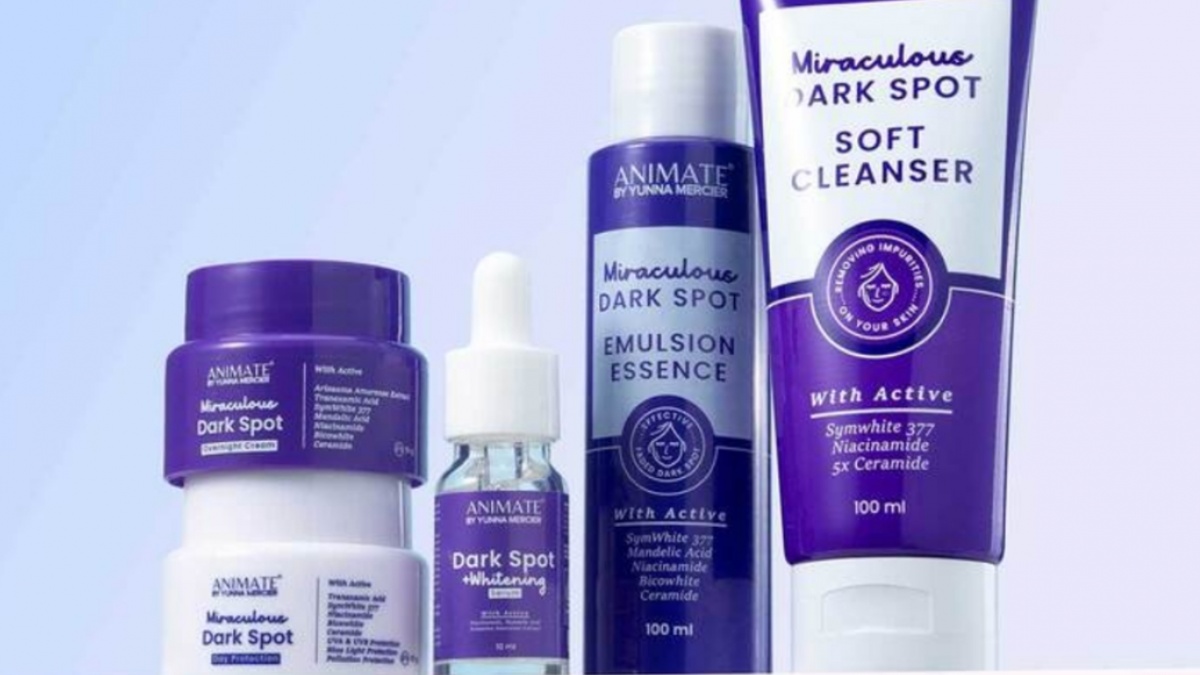 5 Urutan Skincare Animate untuk Menghilangkan Flek Hitam, Lokal Rasa Premium