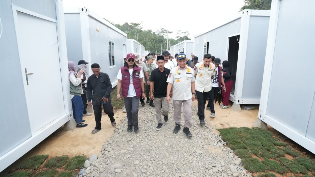 Huntara Segera Rampung, Penyintas di Desa Lubuk Sidup Siap Memulai Hidup Baru