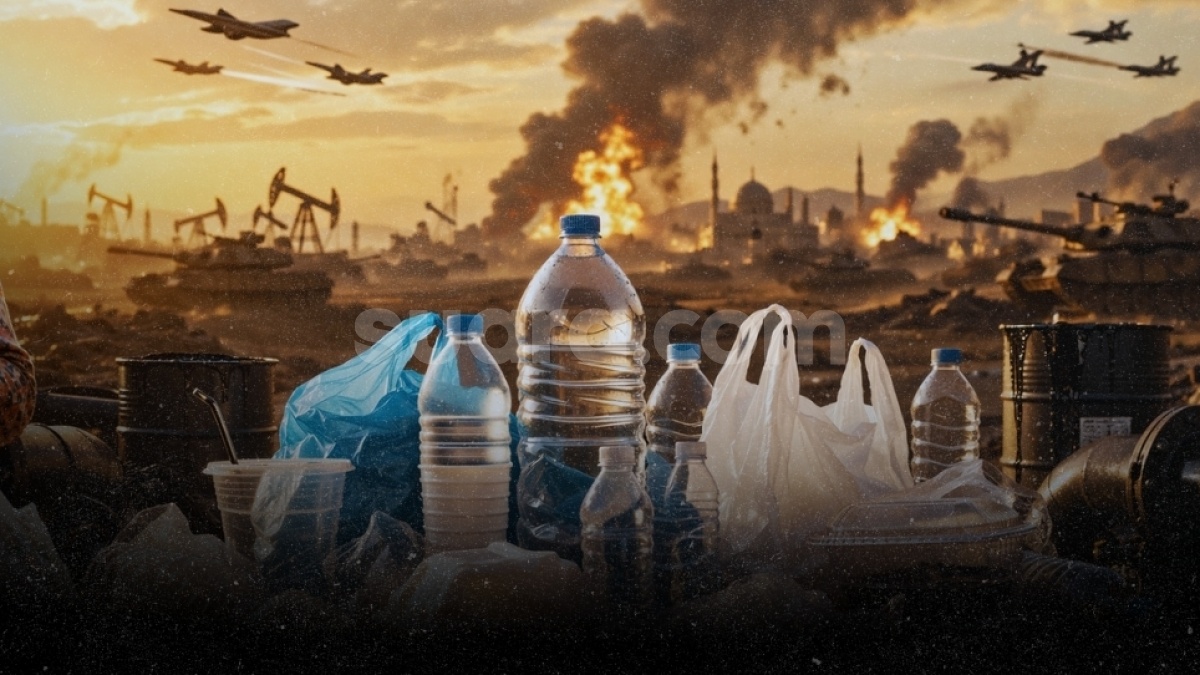 Konflik Timur Tengah Memanas, Kenapa Harga Plastik di Pasar Ikut Mahal?