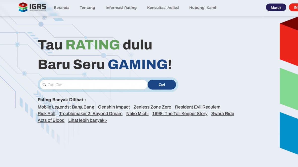 Apa Itu IGRS? Viral Usai Game Populer Kena Blokir