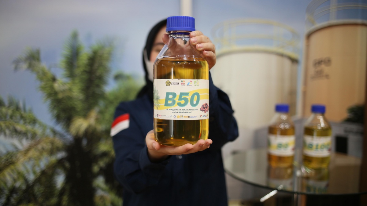 Pengujian B50 di Alat Berat Sukses, Indonesia di Ambang Swasembada Energi