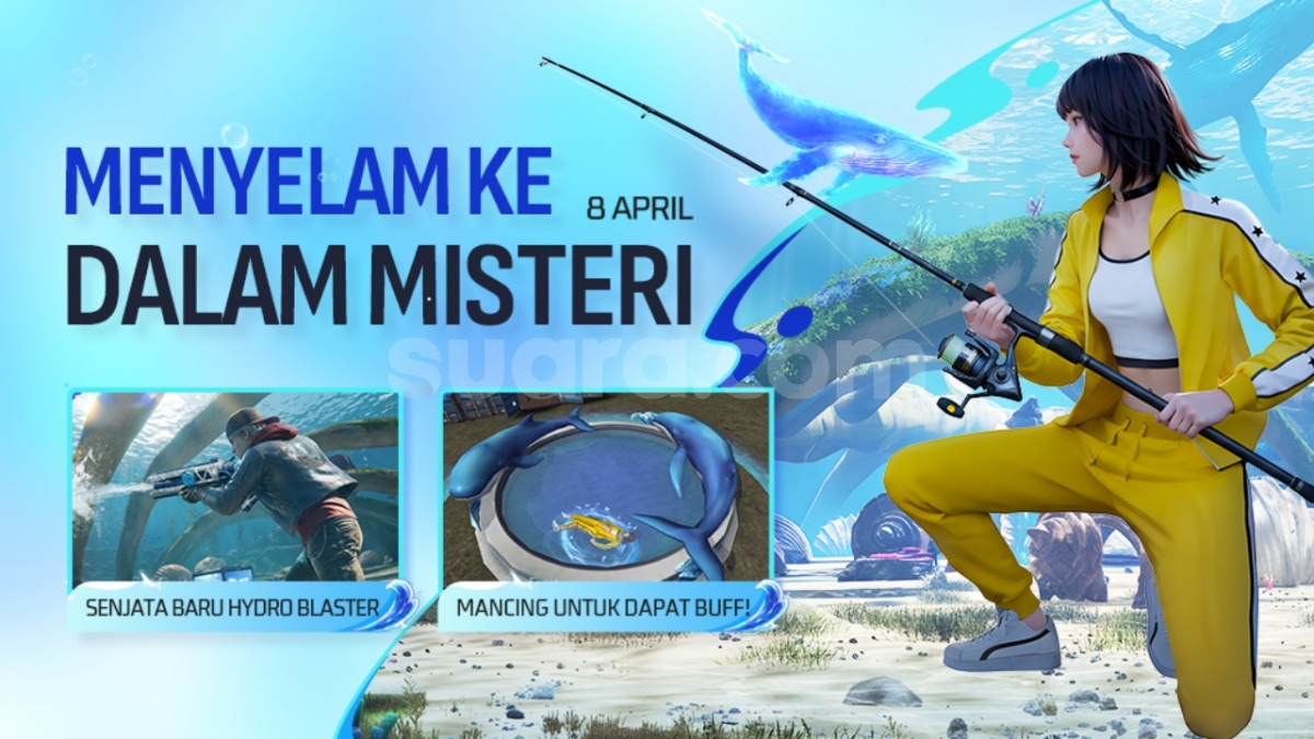 Penjelasan Update Free Fire 'Misteri Bawah Laut' 8 April, Ada Tips Klaim Hadiah Anyar