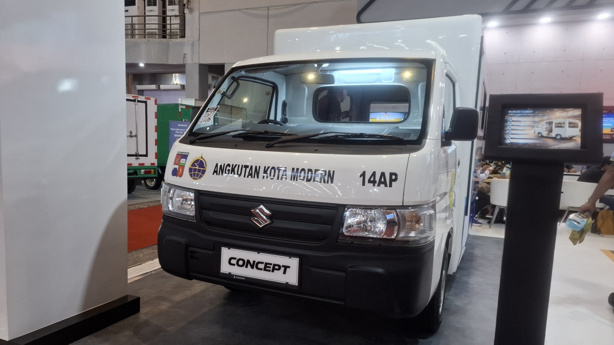 Suzuki Pamerkan New Carry Angkot Concept Sebagai Solusi Transportasi di GIICOMVEC 2026