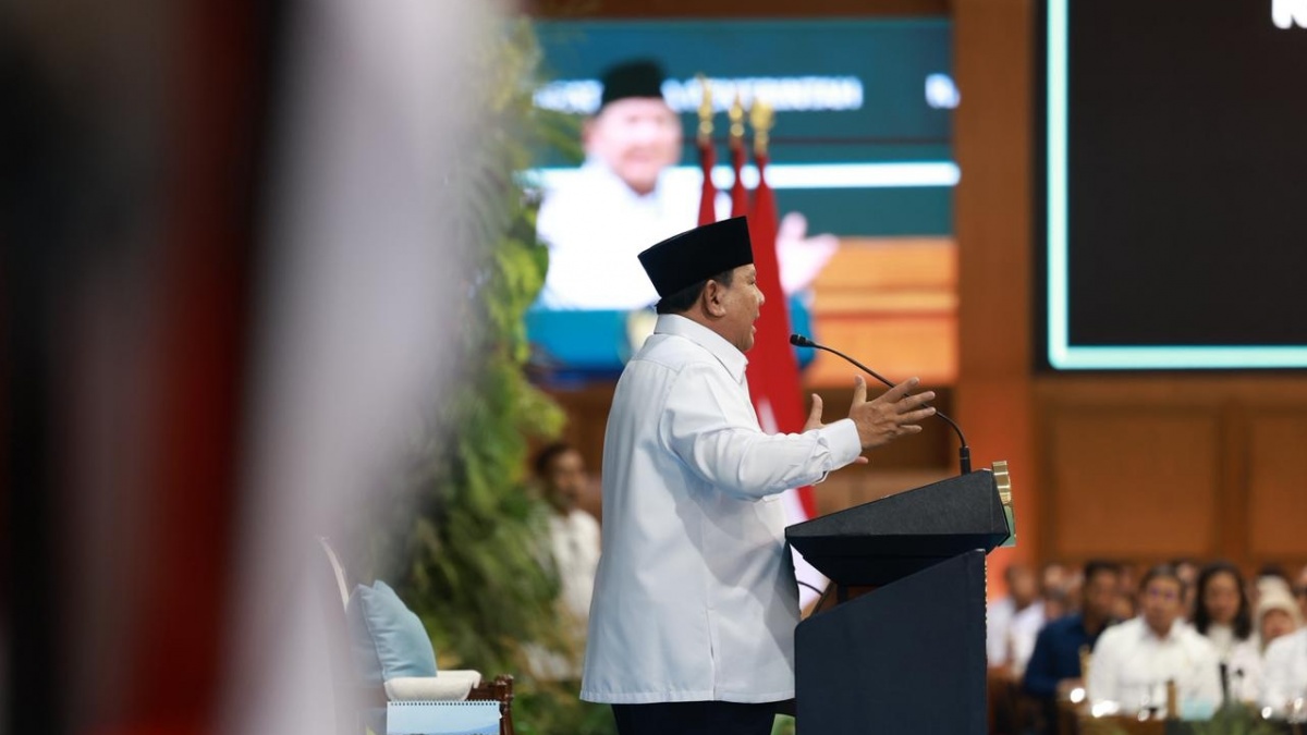 Prabowo: Hoaks dan Manipulasi AI Bisa Ganggu Stabilitas Negara, 100 Orang Saja Bisa Bikin Gaduh