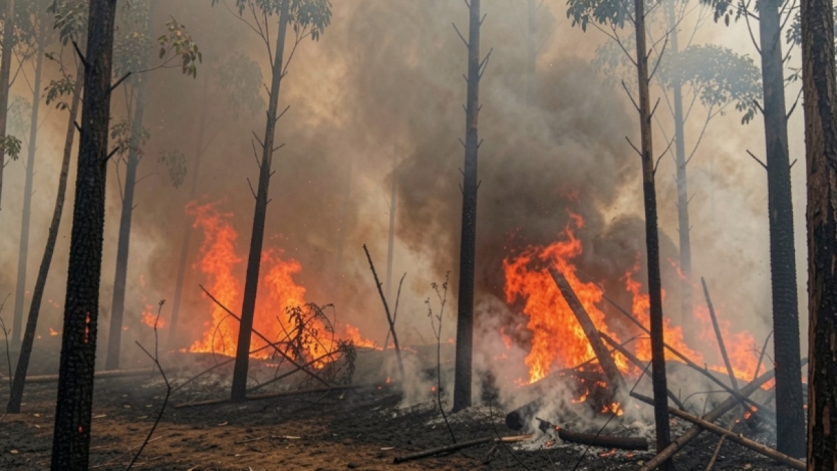 Perubahan Iklim Memperluas Risiko Kebakaran Hutan: Ribuan Spesies Terancam Punah