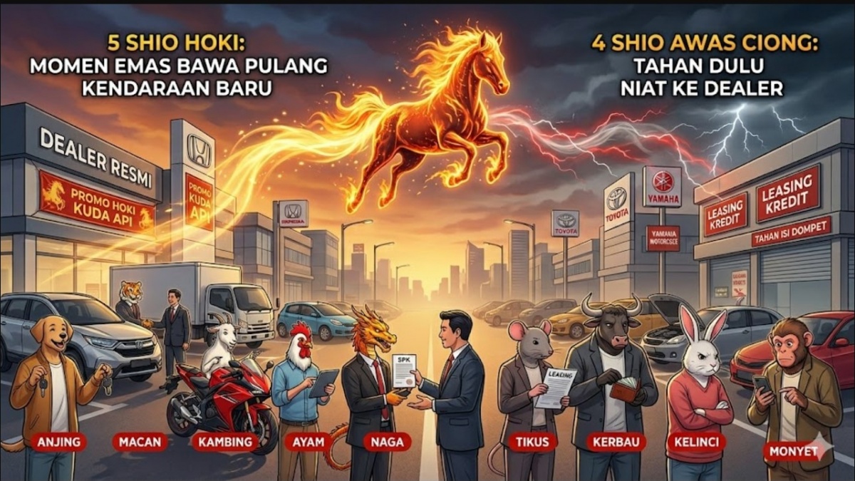 Ramalan Shio 8 April 2026, Waktu yang Paling Tepat Beli Motor atau Mobil