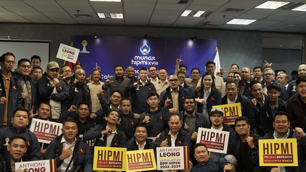 Bidik Sektor Strategis, Anthony Leong Siap Tarung di Bursa Calon Ketum HIPMI