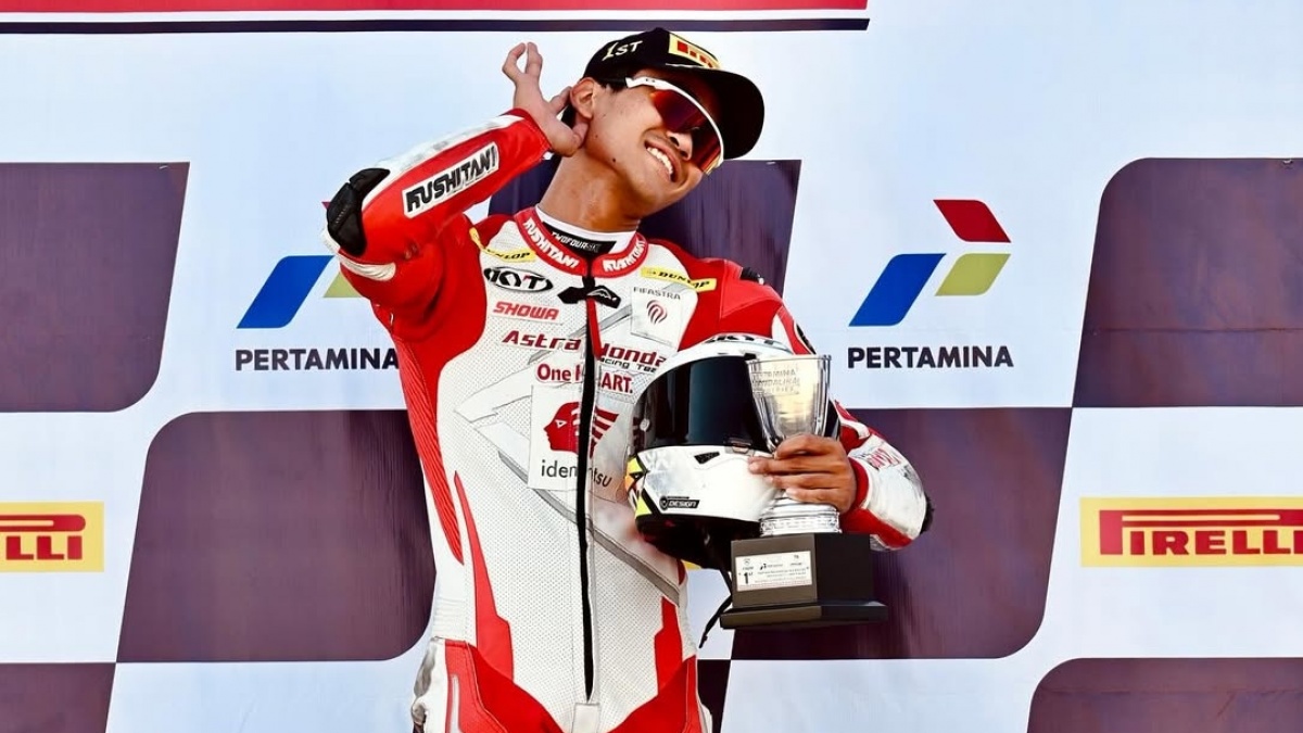 Awal Positif di AARC 2026, Herjun Atna Firdaus Raih Podium di Sepang