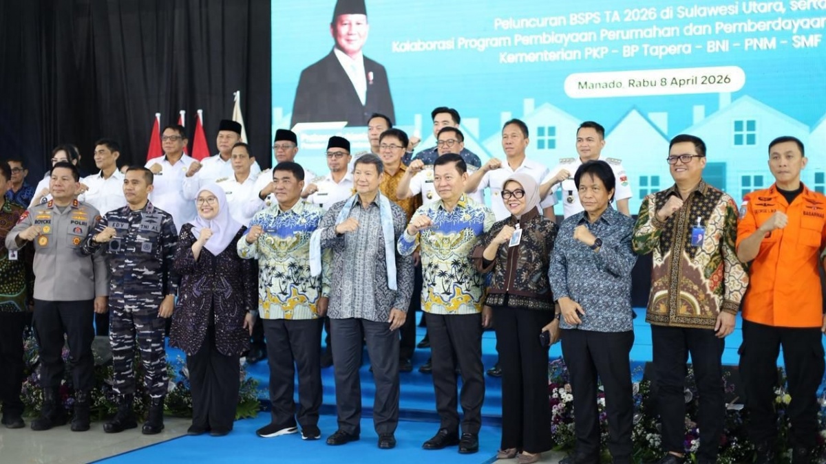 Sinergi BNI dan Pemerintah Dorong Hunian Layak serta Ekonomi Rakyat di Manado
