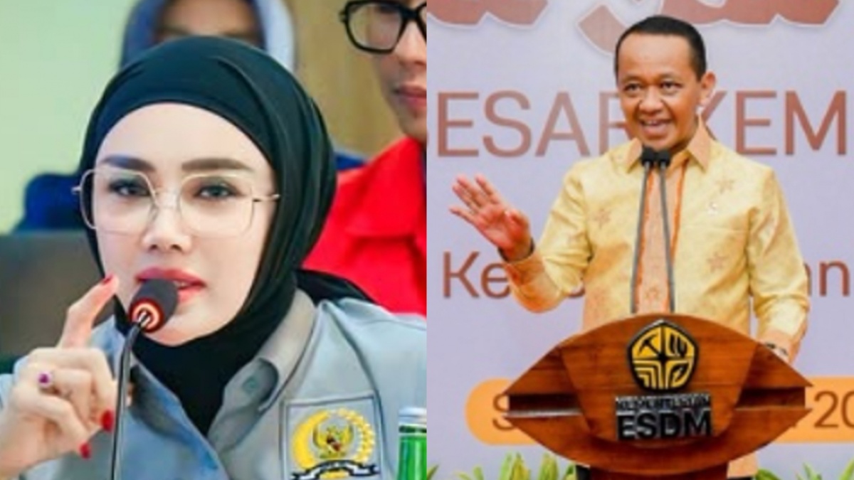 Momen Bahlil Senyum Lebar Disapa Mulan Jameela di Sidang DPR Disorot, Netizen Kasih Komentar Kocak