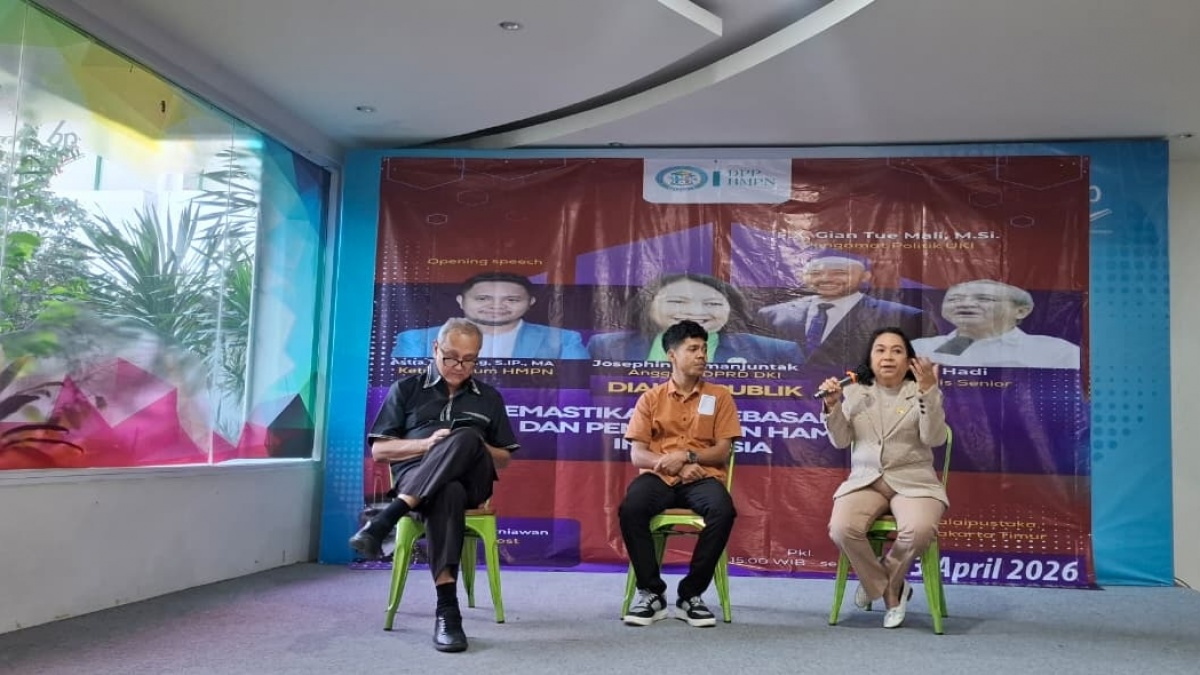 Diskusi HMPM: Kebebasan Sipil Disorot, Kasus Kekerasan dan Pernyataan Politik Picu Alarm Demokrasi