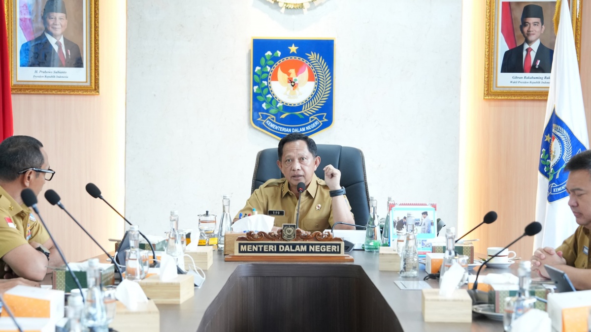 Mendagri Tito Bahas Persiapan Program Perumahan di Wilayah Perbatasan