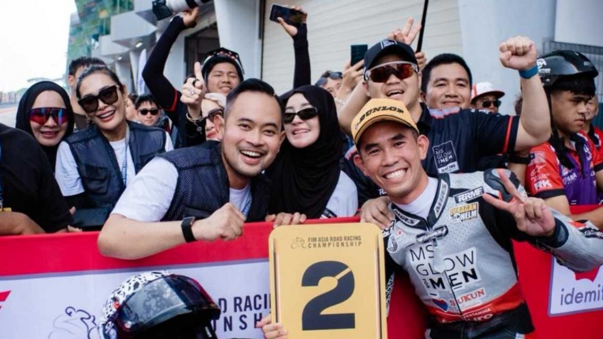 Gerry Salim Harumkan Nama Indonesia, Raih Podium Kedua di ARRC Sepang 2026