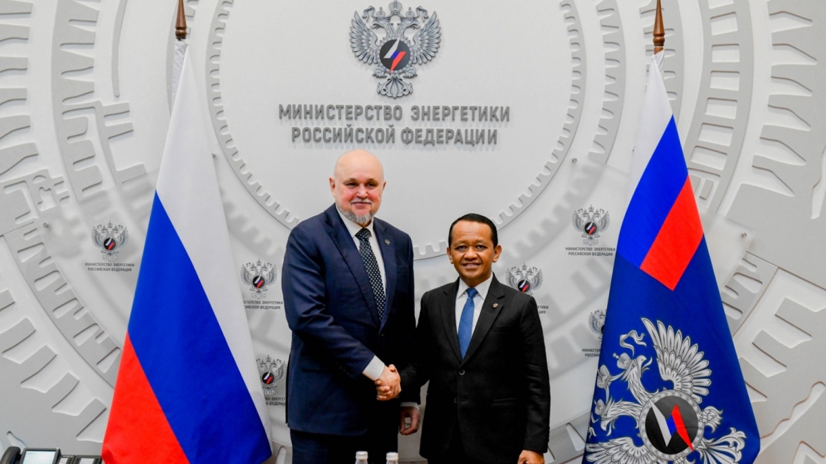 Indonesia Cari Pasokan Energi Baru, Bahlil Temui Menteri Energi Rusia
