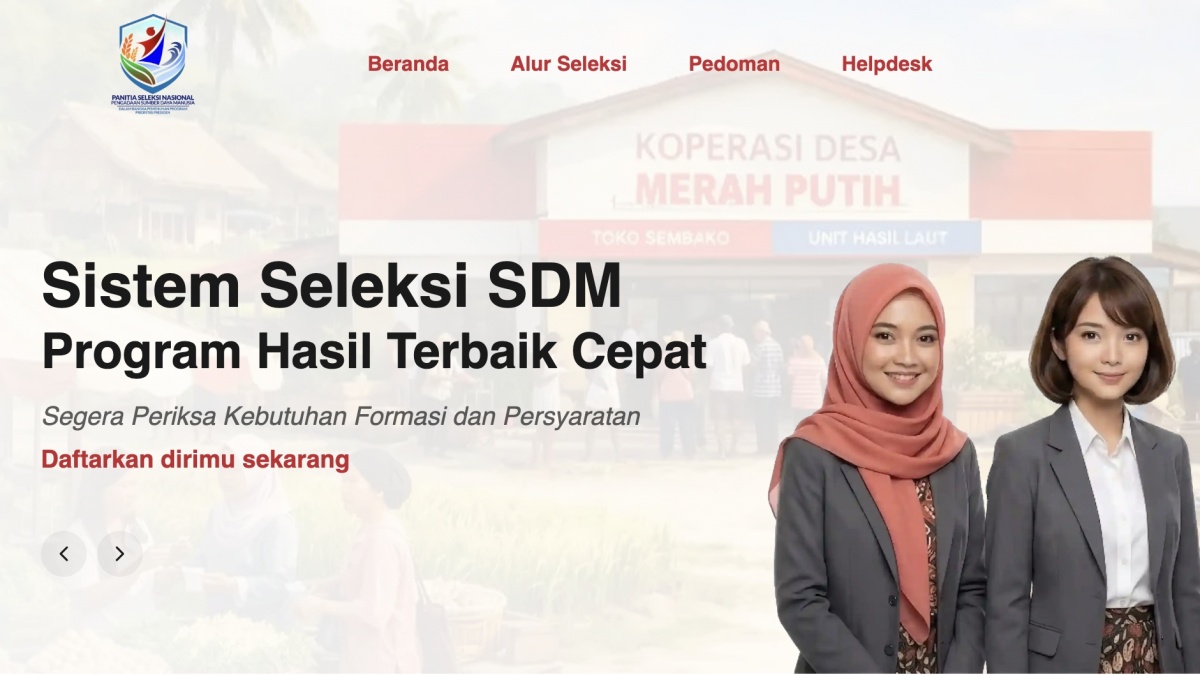 Link Lowongan Kerja Manajer Kopdes Merah Putih 2026: Ada 30.000 Formasi