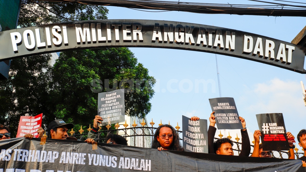 Kasus Air Keras Andrie Yunus, KontraS Boikot Sidang Militer Anggota BAIS TNI?